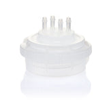 EZBio® GL45 Open Cap & Molded 4x 1/8" HB, Natural PP for Glass Bottles - 5 | 25 | img_1 | Foxx Life Sciences Global | shopfls.com
