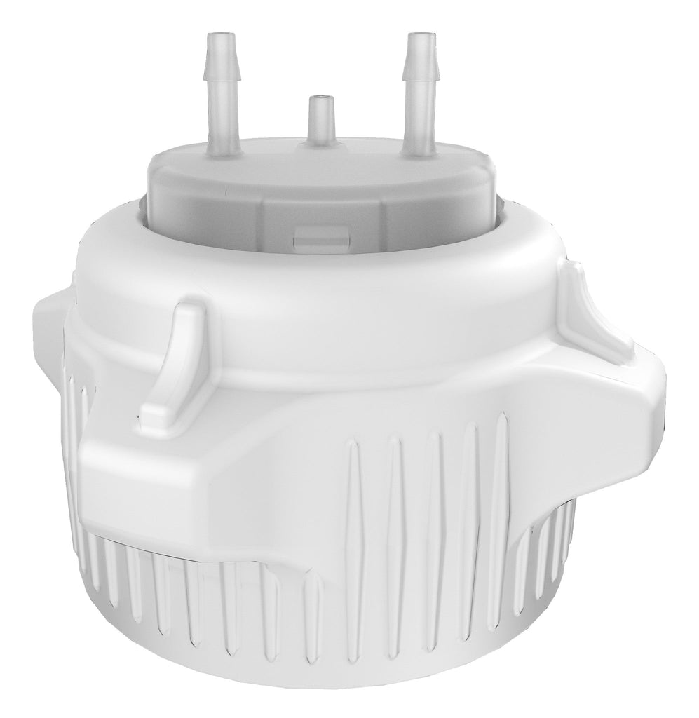 Open Top VersaCap® 53B with  Molded 1/8" HB Adapter | img_1 | Foxx Life Sciences Global | shopfls.com