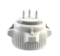 Open Top VersaCap® 53B with Molded 3x 1/8" HB Adapter | img_1 | Foxx Life Sciences Global | shopfls.com