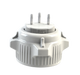 Open Top VersaCap® 53B with Molded 3x 1/8" HB Adapter