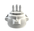 Open Top VersaCap® 53B with Molded 3x 1/4" HB Adapter | img_1 | Foxx Life Sciences Global | shopfls.com