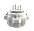 Open Top VersaCap® 53B with Molded 4x 1/8" HB Adapter | img_1 | Foxx Life Sciences Global | shopfls.com