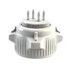 Open Top VersaCap® 53B with Molded 4x 1/8" HB Adapter | img_1 | Foxx Life Sciences Global | shopfls.com