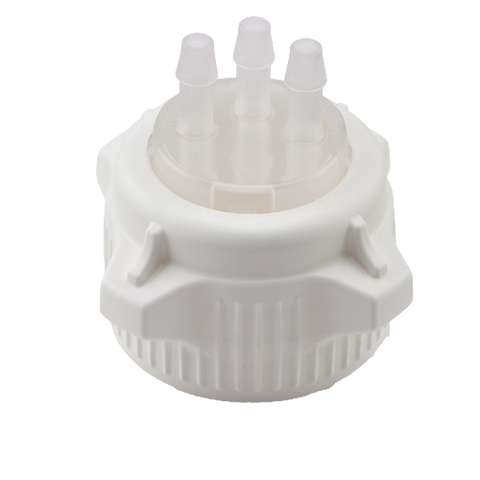 Open Top VersaCap® 83B with Molded 3x 3/8" HB Adapter | img_1 | Foxx Life Sciences Global | shopfls.com