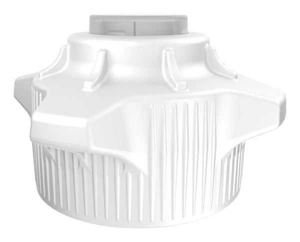 Open Top VersaCap® 120mm with Closed Adapter (2/case) - Foxx Life Sciences. Lab-Grade Bioprocessing Cap. | img_1 | Foxx Life Sciences Global | shopfls.com