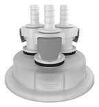 VersaCap® 83B 1/4" HB x3 Adapter Insert | img_1 | Foxx Life Sciences Global | shopfls.com