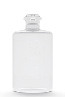 EZBio® Titanium Round Carboy, 20 Liter, with VersaCap® 83B. Sterile PC Carboy for laboratory bioprocessing. Foxx product. | img_1 | Foxx Life Sciences Global | shopfls.com