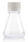 EZBio®pure 125mL Erlenmeyer Flask, PC, Baffle Base, VersaCap® 38-430, Vented, Sterile