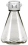 6/case 1L EZclear® Baffled Erlenmeyer Flask w/ 53B VersaCap®, Sterile