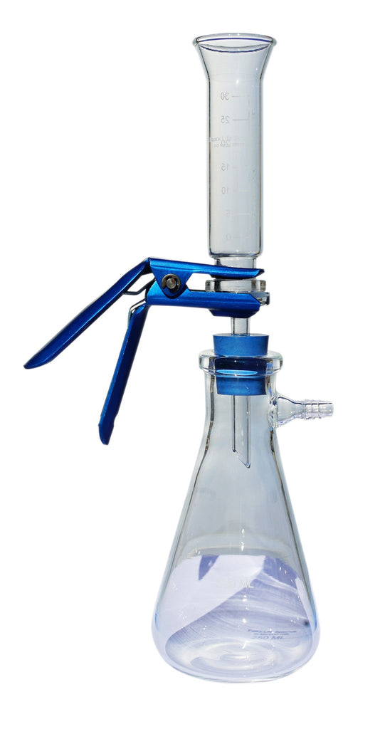 EZFlow®, Assembly, 250mL Flask, 25mL Funnel w/ 25mm Glass Membrane | img_1 | Foxx Life Sciences Global | shopfls.com