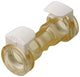 CPC MPC Connector Coupling Body (Female) MPC17C1739 - MPC Back-to-Back Body Adapter, Non-Valved, Polysulfone (PS), Class VI