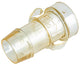 Connecteur CPC MPU (mâle) MPU221639M - MPU vers 1" HB, sans valve, en polysulfone (PS), classe VI