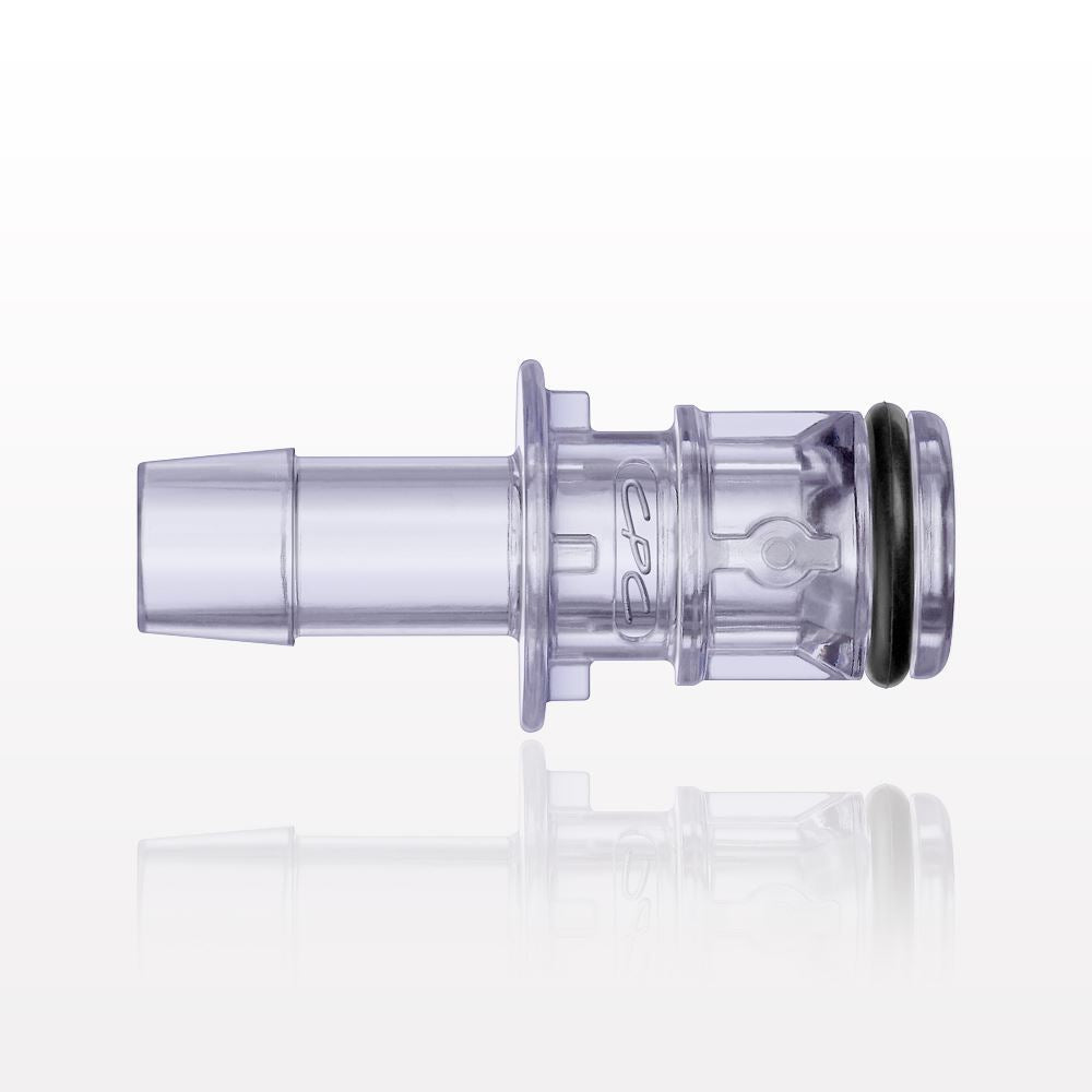 CPC MPC Connector Coupling Insert (Male) MPC22004T03 - MPC to 1/4" HB, Non-Valved, Polycarbonate (PC), Class VI