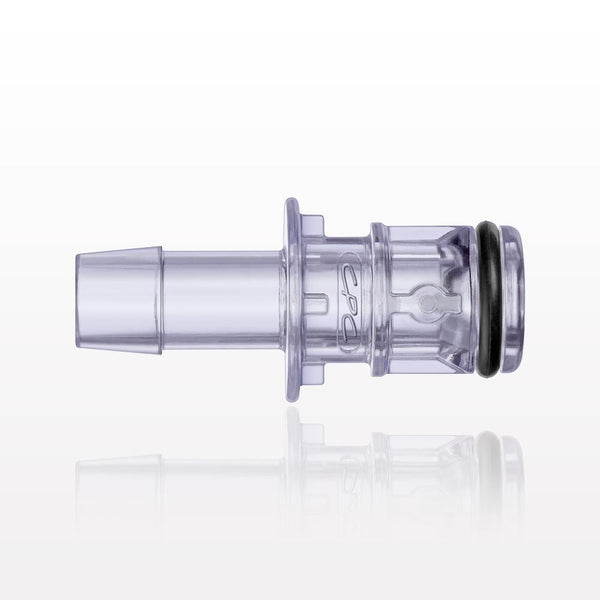 CPC MPC Connector Coupling Insert (Male) MPC22004T03 - MPC to 1/4" HB, Non-Valved, Polycarbonate (PC), Class VI