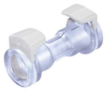 CPC MPC Connector Coupling Body (Female) MPC17C1703 - MPC Back-to-Back Body Adapter, Non-Valved, Polycarbonate (PC), Class VI