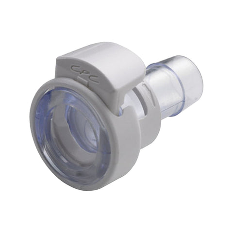 CPC MPC Connector Coupling Body (Female) MPCK17004T03 - MPC to 1/4" HB, Non-Valved, Polycarbonate (PC), Class VI