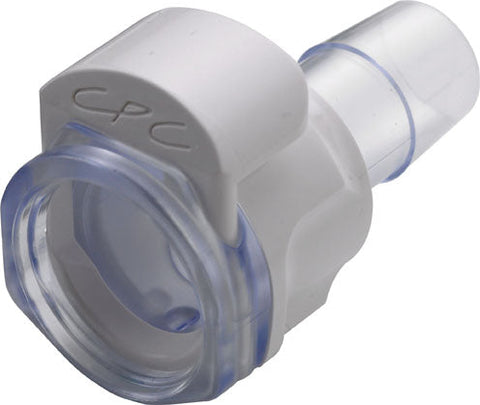 CPC MPX Connector, 1/2" Hose Barb Non-Valved Coupling Body With Lock, PC - MPXK17803