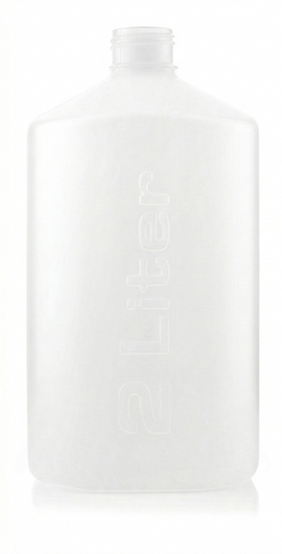 EZBio®pure S Bottle, 2L, No Cap, Mutually Double Bagged, Non-Sterile