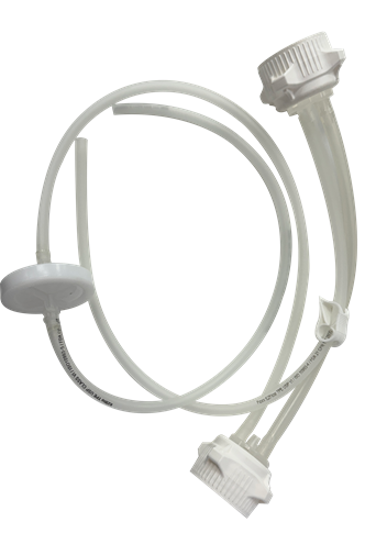 Vactrap™ 2 Cap Assembly, 53B VersaCap®, PP, Tubing for Dual Bottle Setup, 2 Bottle Assemblies - Foxx Life Sciences | img_1 | Foxx Life Sciences Global | shopfls.com