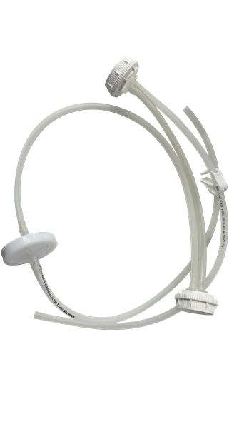 Vactrap™ G Cap Assembly, GL45 VersaCap®, PP, Dual Bottle (5L+2L) - Foxx, For Laboratory Use | img_1 | Foxx Life Sciences Global | shopfls.com