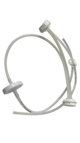 Vactrap™ G Cap Assembly, GL45 VersaCap®, PP, for Dual Bottle (10L+2L/20L+5L) - Foxx, EZBio® Laboratory Bioprocessing Setup - 1EA | img_1 | Foxx Life Sciences Global | shopfls.com