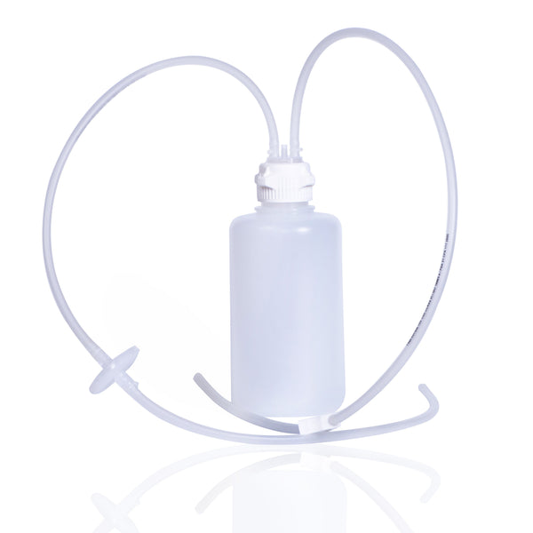 Vactrap™ 2 R Vacuum Trap, 2L, HDPE Vacuum Bottle, Foxx EZFlow® TPE 1/4" 
ID Tubing, without Secondary Container