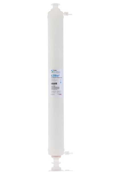 EZBio® Ultra Maxpure Capsule Filter 30", Double-Layer PES, Silicone O-Ring, Non-Sterile, 1/CS