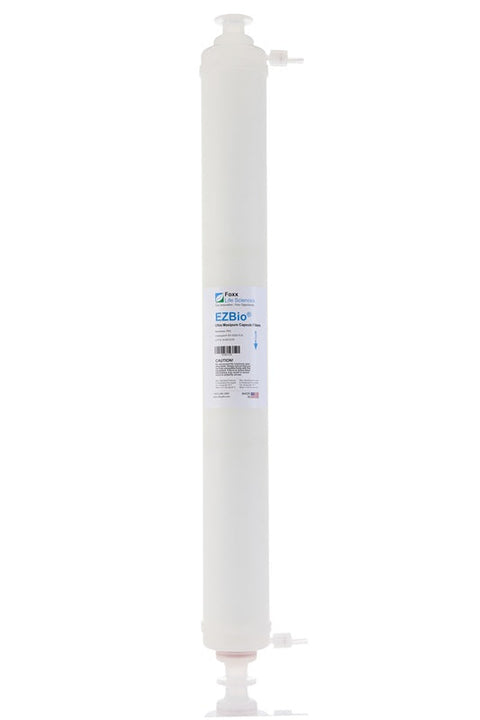 EZBio Ultra Maxpure Capsule Filter 30", Double-Layer PTFE, Silicone O-Ring, Non-Sterile