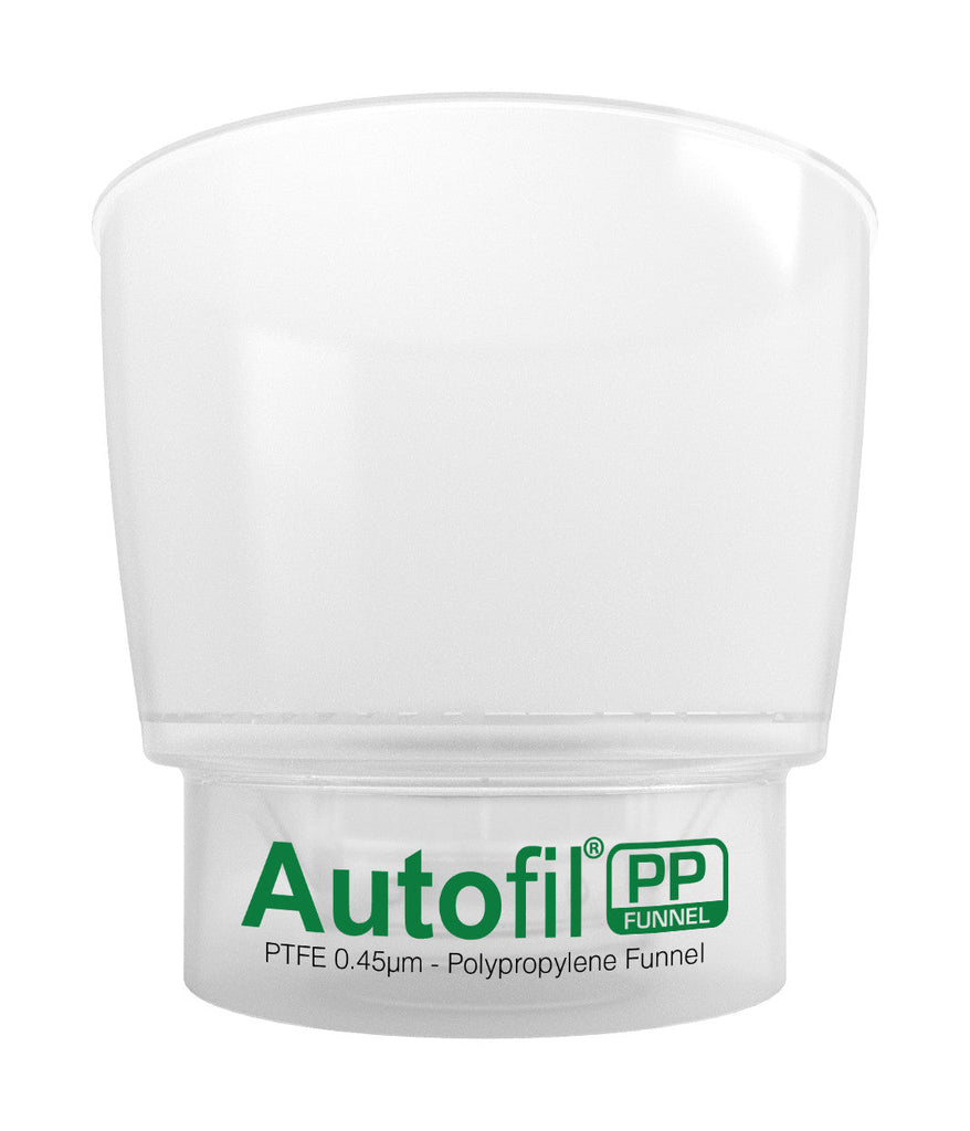 Autofil® Polypropylene Bottle Top Vacuum Filter Funnel Assembly 500mL, .45μm Polytetrafluoroethylene (PTFE), Non-Sterile, 12/case | img_1 | Foxx Life Sciences Global | shopfls.com