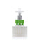 HPLC Solvent Reservoir ChromCap™ 300 Assembly, 38-430, Class VI Polytetrafluoroethylene (PTFE) Adapter,  3 Ports for 3.2mm(1/8") and/or 1.6mm(1/16") OD Tubing