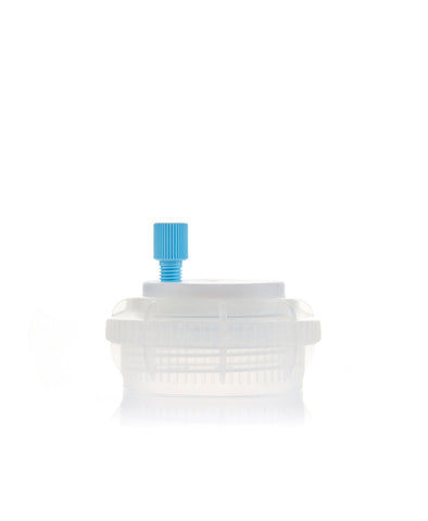 HPLC Solvent Reservoir ChromCap™ 100 Assembly,GL45, Class VI Polytetrafluoroethylene (PTFE) Adapter w Vent Hole, 1 Port for 3.2mm(1/8") or | img_1 | Foxx Life Sciences Global | shopfls.com
