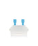Gruppo serbatoio solvente HPLC ChromCap™ 100, GL45, adattatore in politetrafluoroetilene (PTFE) di classe VI con foro di sfiato, 2 porte per tubi con diametro esterno di 3,2 mm (1/8") o 1,6 mm (1/16"), 1/EA