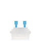 HPLC Solvent Reservoir ChromCap™ 100 Assembly,GL45, Class VI Polytetrafluoroethylene (PTFE) Adapter w Vent Hole, 2 Port for 3.2mm(1/8") or 1.6mm(1/16") OD Tubing, 1/EA