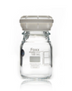 PUREGRIP® Rhino Safety Coated Glass Bottles, Clear, 100mL, with GL45 VersaCap,4CS