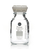 PUREGRIP® Rhino Safety Coated Glass Bottles, Clear, 250mL, with GL45 VersaCap,4CS