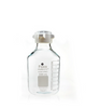 Bonbonne en verre transparent PUREGRIP® Rhino avec revêtement de sécurité, 5 L, avec bouchon VersaCap 83B, 1 unité
