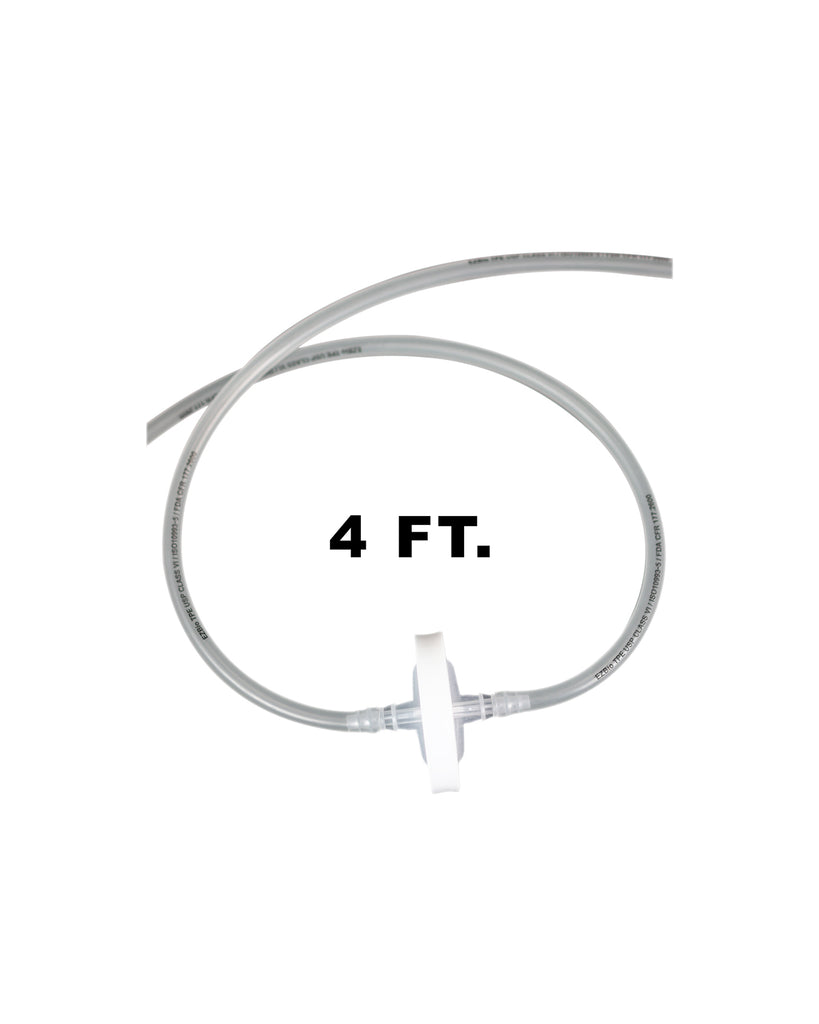 EZBio® Vactrap S™ Tubing Extension (4 ft) with 0.2µm PTFE Vent Filter - Sterile bottle connector for bioprocessing. | img_1 | Foxx Life Sciences Global | shopfls.com