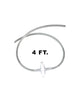 Vactrap™2, Tubing Extension for Plastic Bottles, 4 ft., w/ 0.2μm Polytetrafluoroethylene (PTFE) Vent Filter