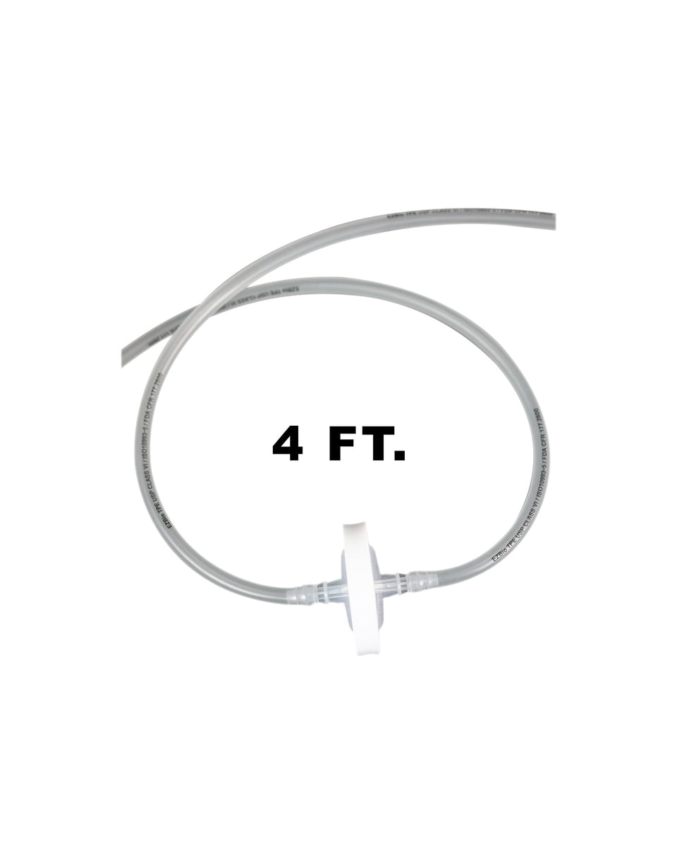 Vactrap2™, Tubing Extension for Plastic Bottles, 4 ft., w/ 0.2μm Polytetrafluoroethylene (PTFE) Vent Filter | img_1 | Foxx Life Sciences Global | shopfls.com