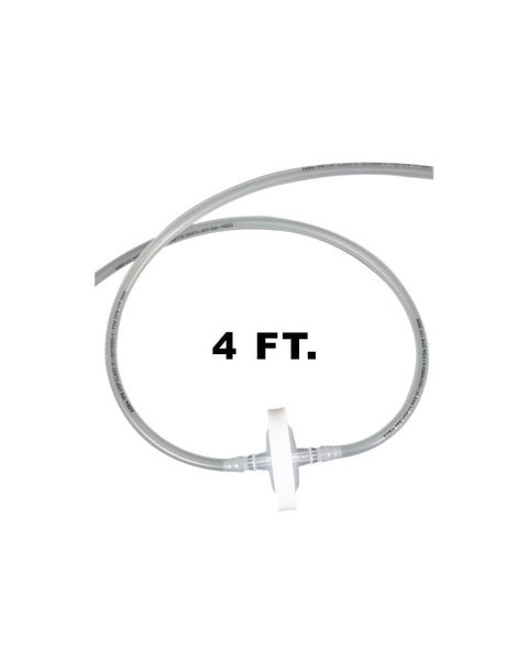 Vactrap2™, Tubing Extension for Plastic Bottles, 4 ft., w/ 0.2μm Polytetrafluoroethylene (PTFE) Vent Filter | img_1 | Foxx Life Sciences Global | shopfls.com