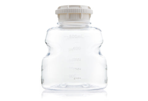 EZLabpure™ Media Bottle PETG, 500mL, GL45 Closed VersaCap®, Sterile, 24/cs | img_1 | Foxx Life Sciences Global | shopfls.com