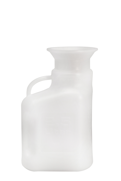 EZBio® Carboy with TC Sanitary Neck, PP, 2.5L Carboy, Sterile, 1/CS