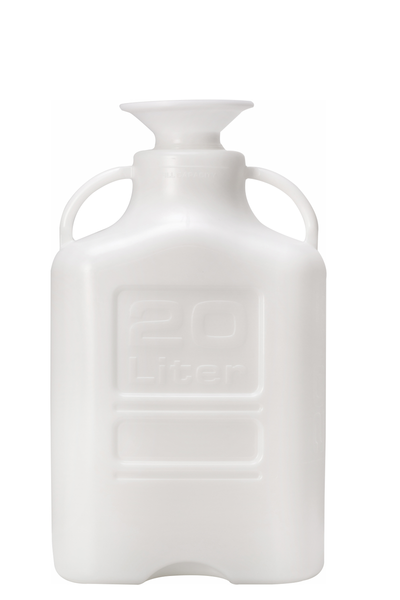 EZBio® Carboy with TC Sanitary Neck, PP, 20L Carboy, Sterile, 1/CS