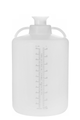 EZBio®pure Round Carboy with TC Sanitary Neck, PP, 50L Carboy, Sterile, 1/CS
