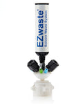 EZwaste® HPLC VersaCap® 53B Cap Assy W/ Exhaust Filter, 4x Ports OD Tube-3.2 (1/8") & 1.6 (1/16"), 2 X Ports OD Tube 6.4 (1/4"), 1/EA | img_1 | Foxx Life Sciences Global | shopfls.com