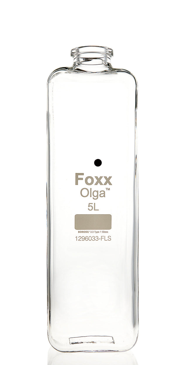 Glass Povitsky Cell Culture Bottle