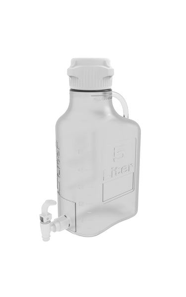 5L (1 Gal) PETG Carboy with 83B Cap and Spigot | img_1 | Foxx Life Sciences Global | shopfls.com