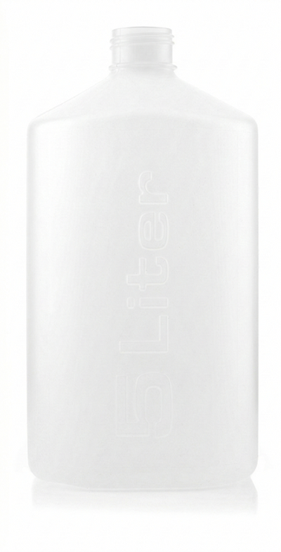 EZBio®pure S Bottle, 5L, No Cap, Mutually Double Bagged, Non-Sterile