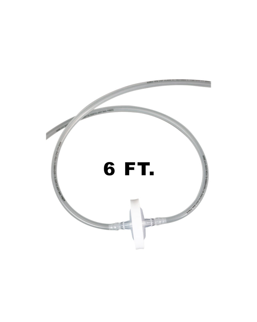 Vactrap2™, Tubing Extension for Plastic Bottles, 6 ft., w/ 0.2μm Polytetrafluoroethylene (PTFE) Vent Filter | img_1 | Foxx Life Sciences Global | shopfls.com