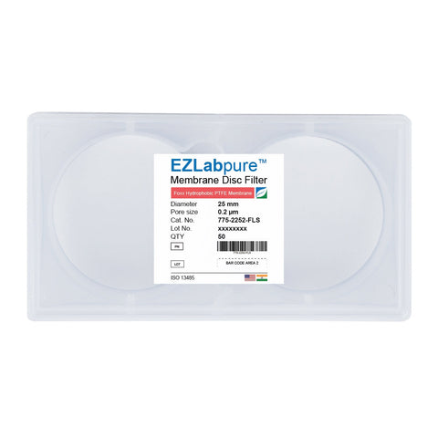 Membrane Disc Filter 25mm 0.2mm